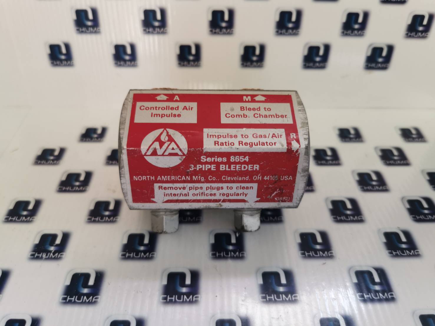 North American, 3-Pipe Bleeder, 8654