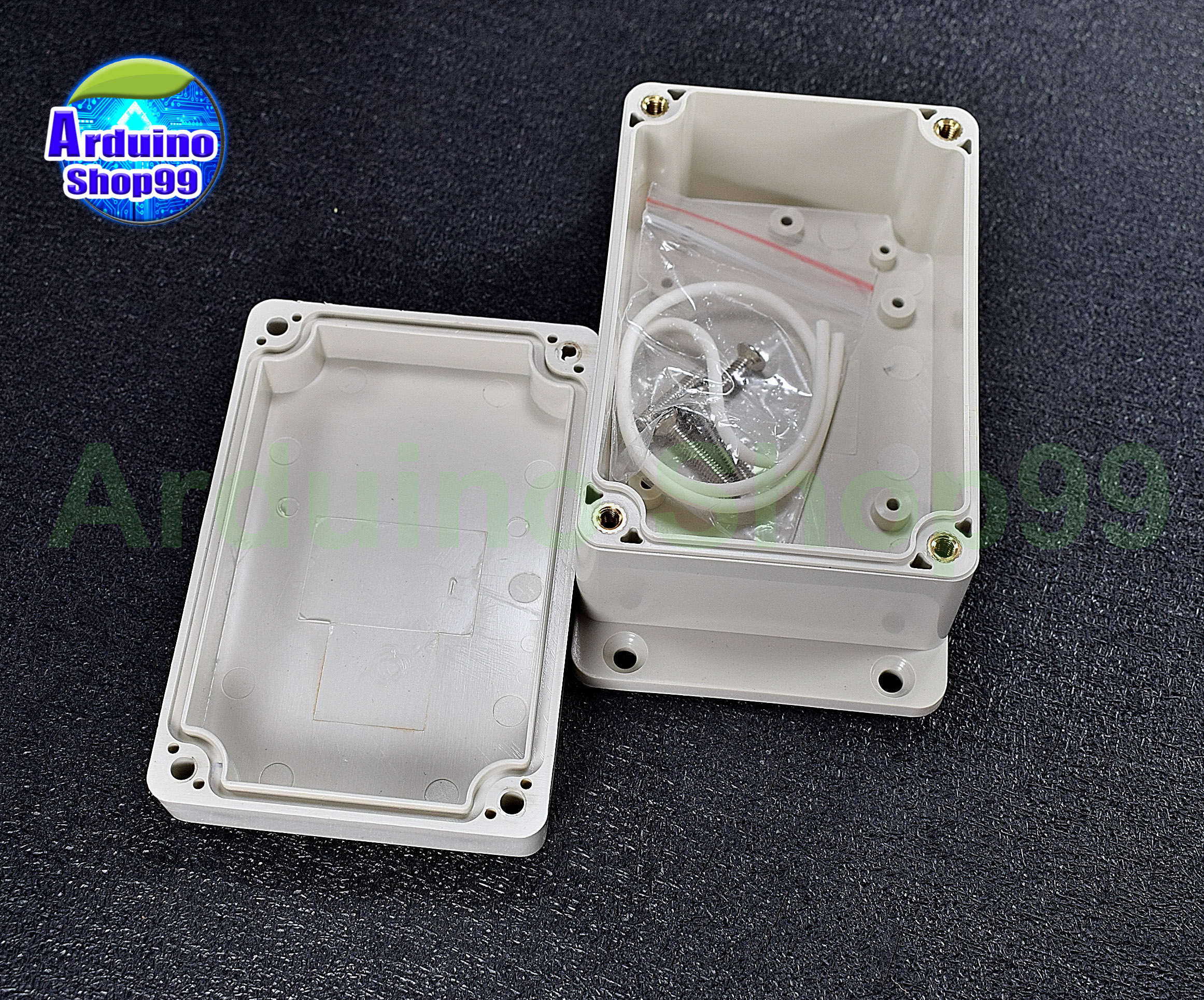 กล่องพลาสติกกันน้ำ Plastic case box waterproof 123*68*50 mm