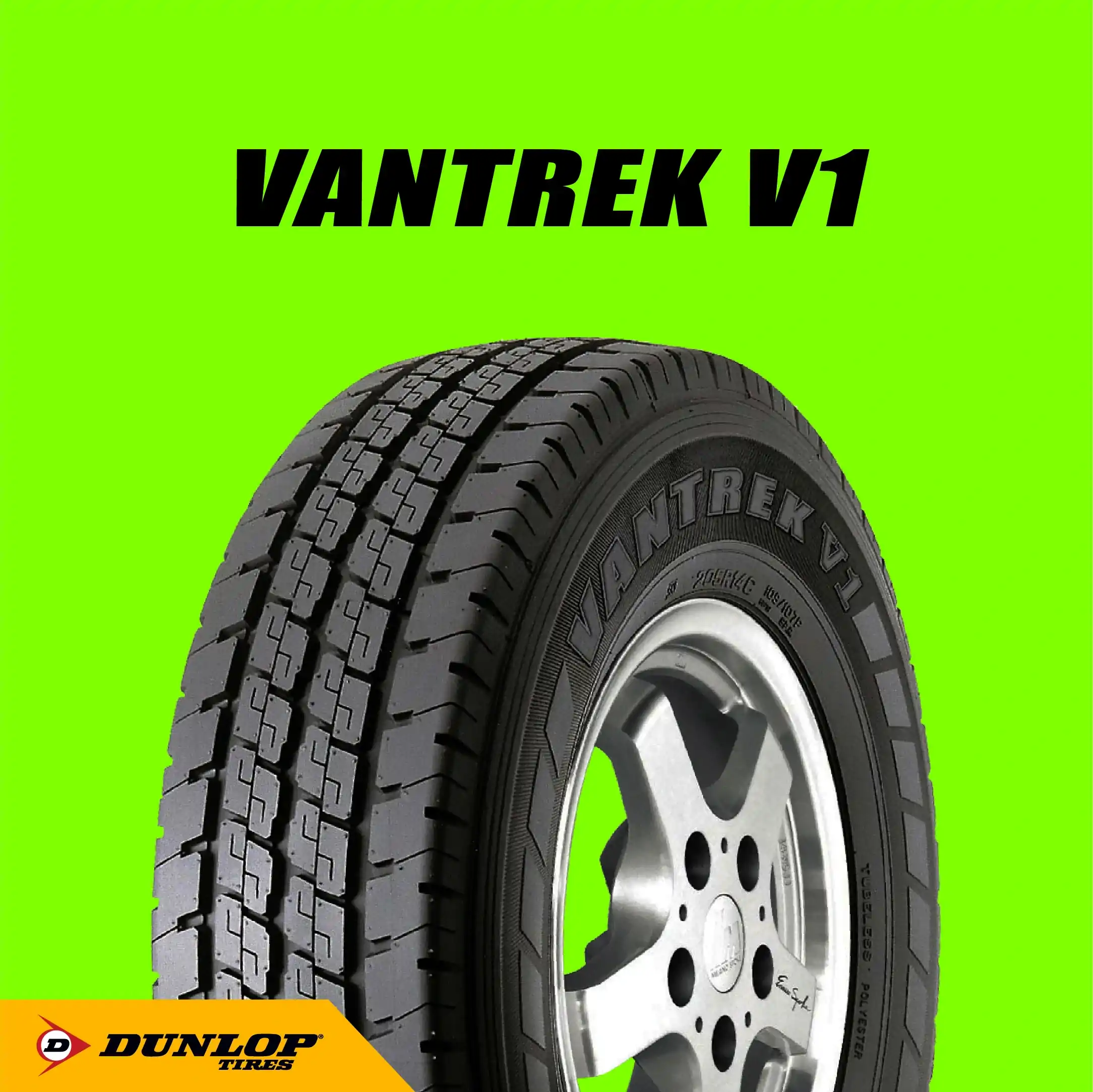 ยางDUNLOP VANTREK V 1 ขนาด 225/75-15ราคาพิเศษ สั่งได้