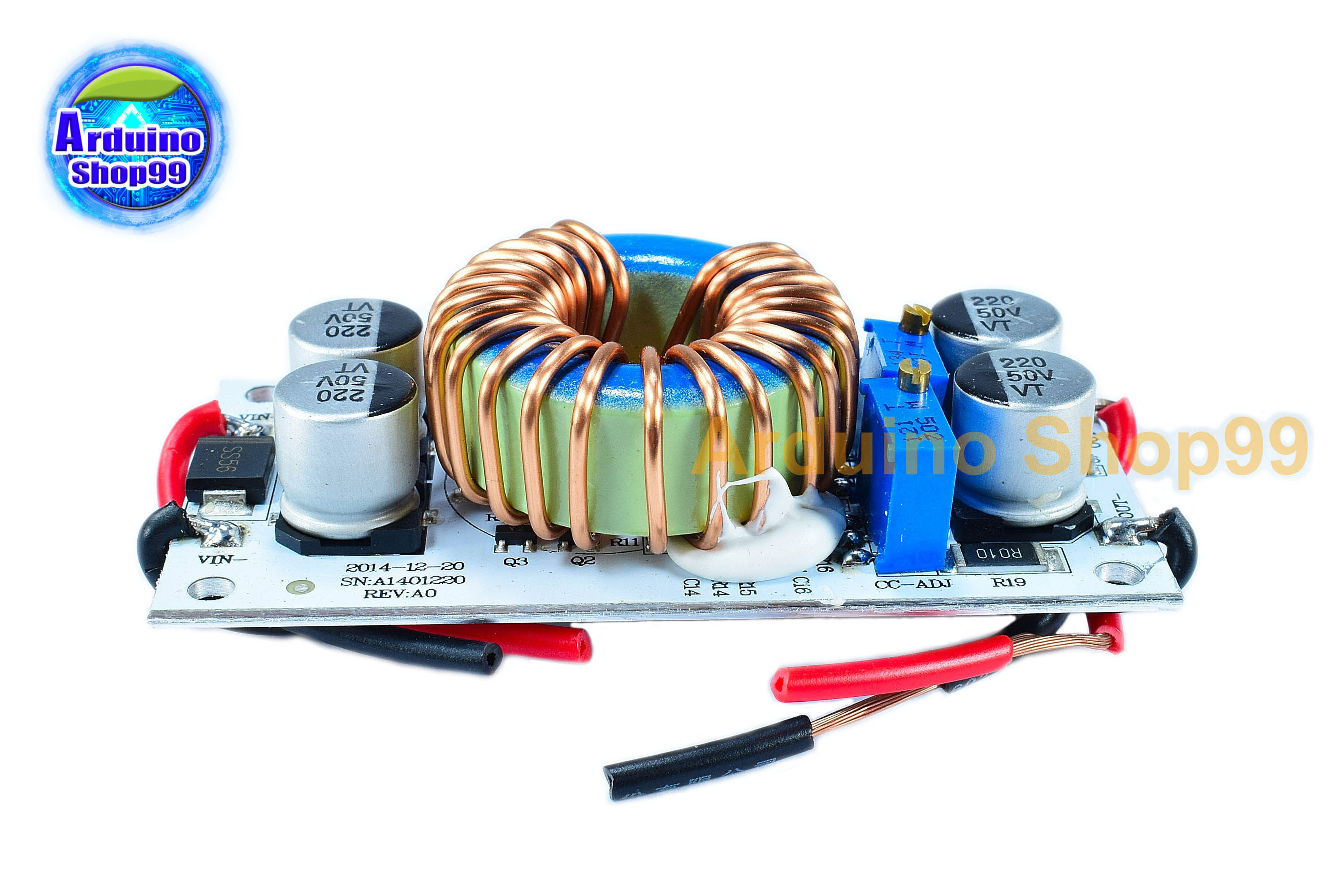 DC Boost Converter, Power Supply Module/Adjustable Regulator DC แปลงไฟจาก 10V~40V to 10~50V 6A 250W