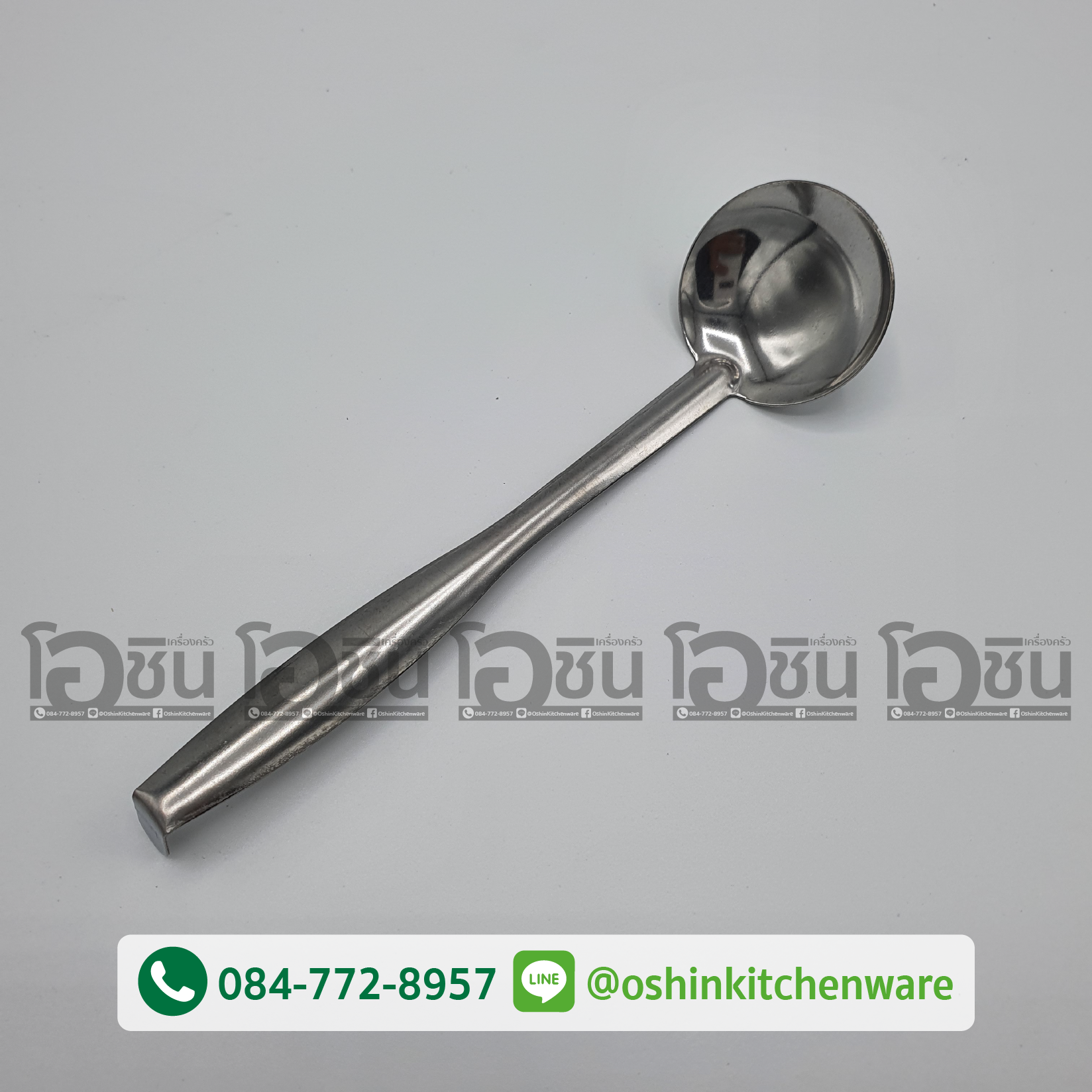 กระบวยน้ำส้ม กระบวยตักเครื่องปรุง ช้อนตักเครื่องปรุง ขนาดใหญ่ 3.5ซม (ราคาต่อโหล)