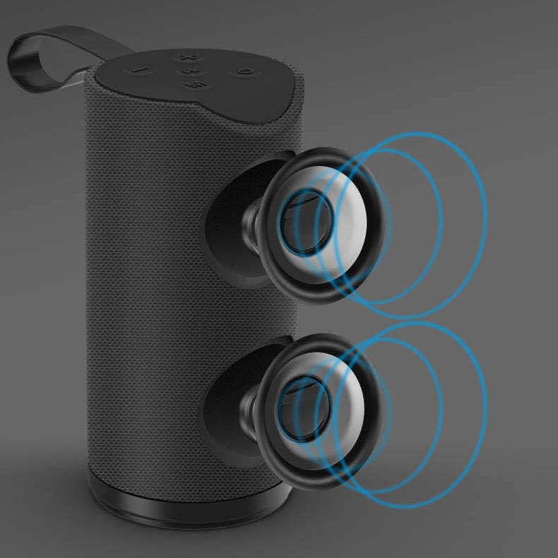 d-power ลำโพงบลูทูธ รุ่น Parco กำลังขับ 10วัตต์ ลำโพงตั้งโต๊ะ ลำโพงคอม ตัวเล็ก เสียงดี พกพาสะดวก รับประกัน 1 ปี