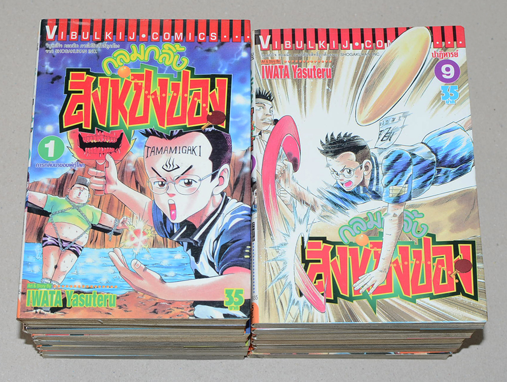 กลมกลิ้งสิงห์ปิงปอง (เล่ม 1-15 / ไม่จบ)