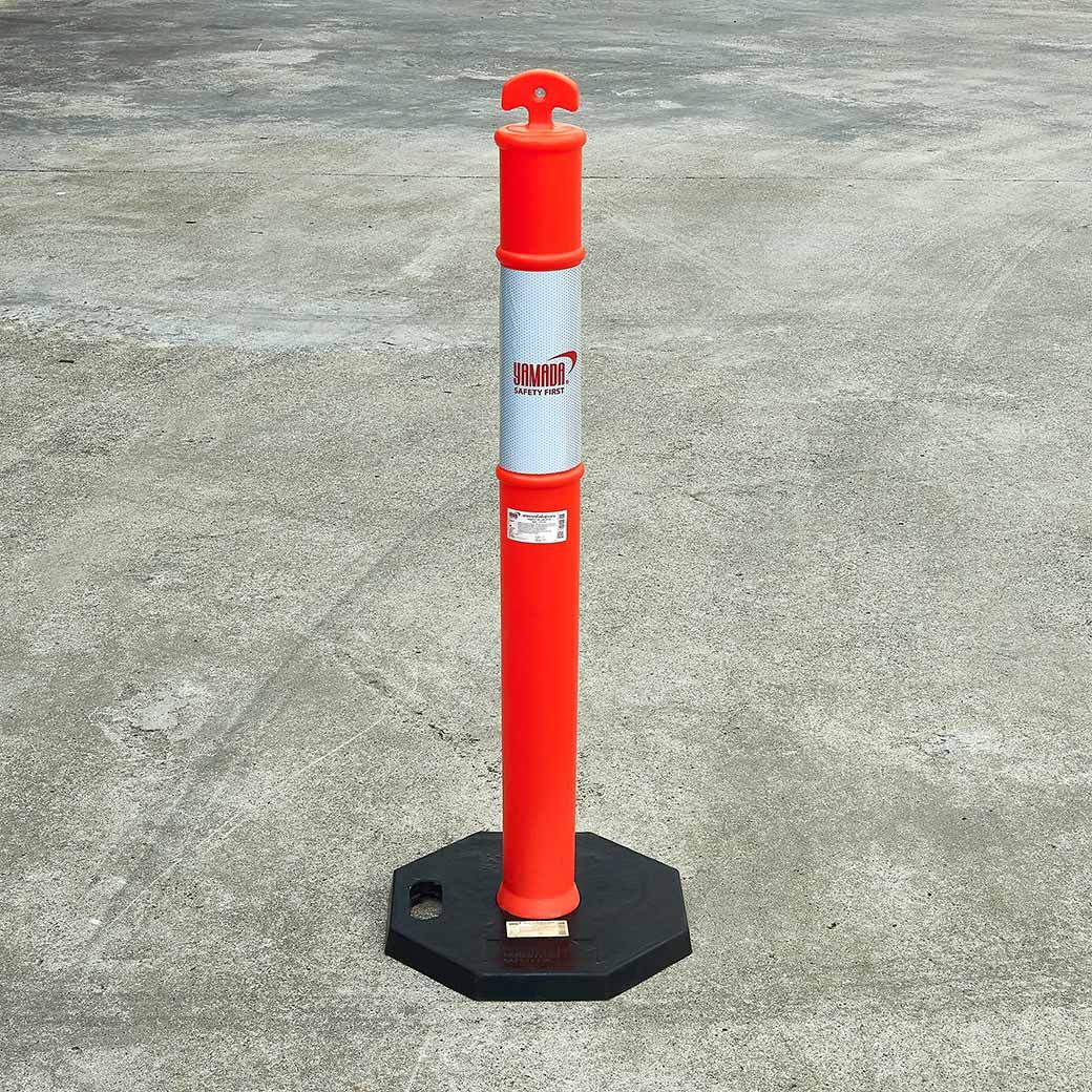YAMADA เสาจราจร ฐานยาง 110cm