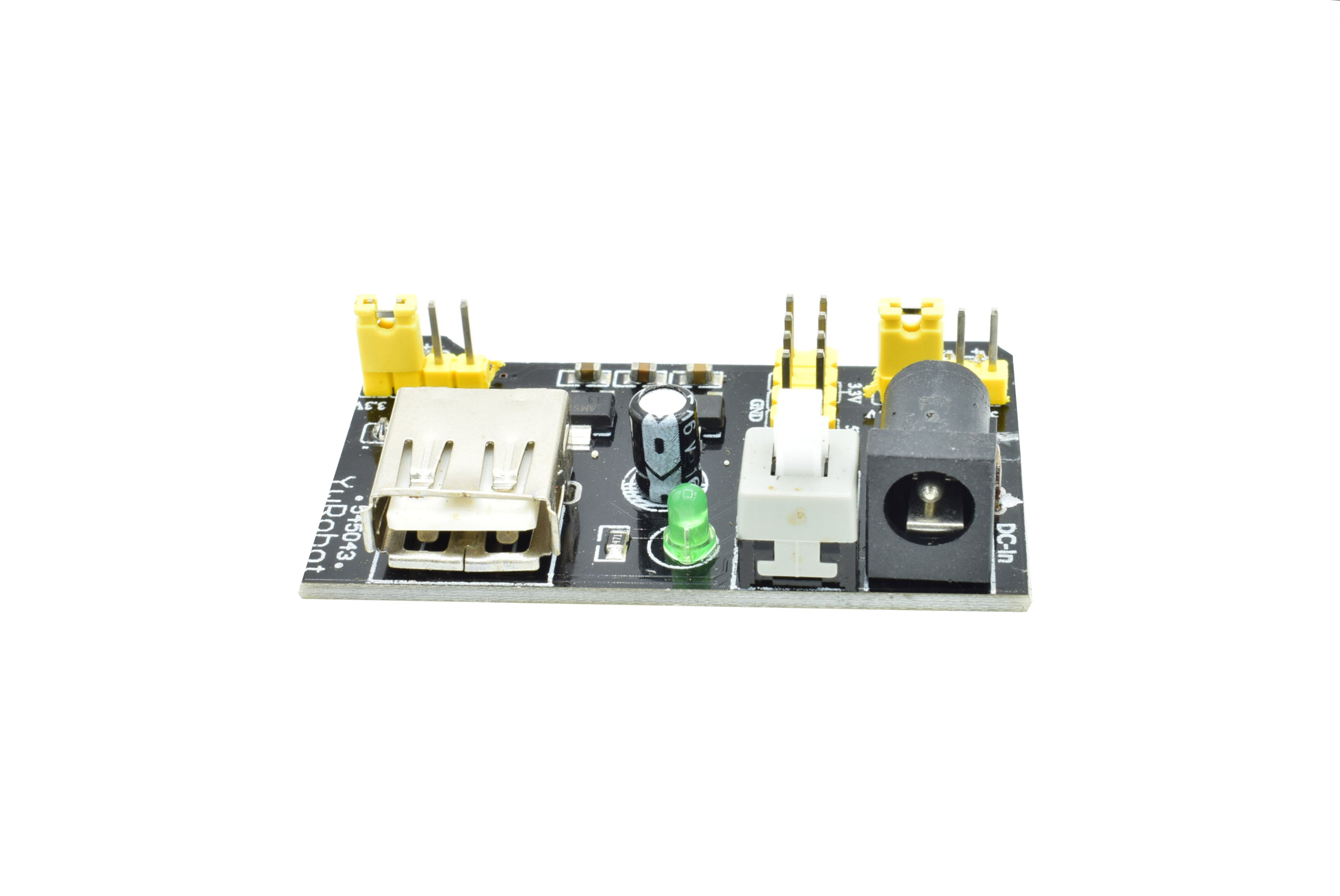 Breadboard dedicated power supply module compatible 5V, 3.3V