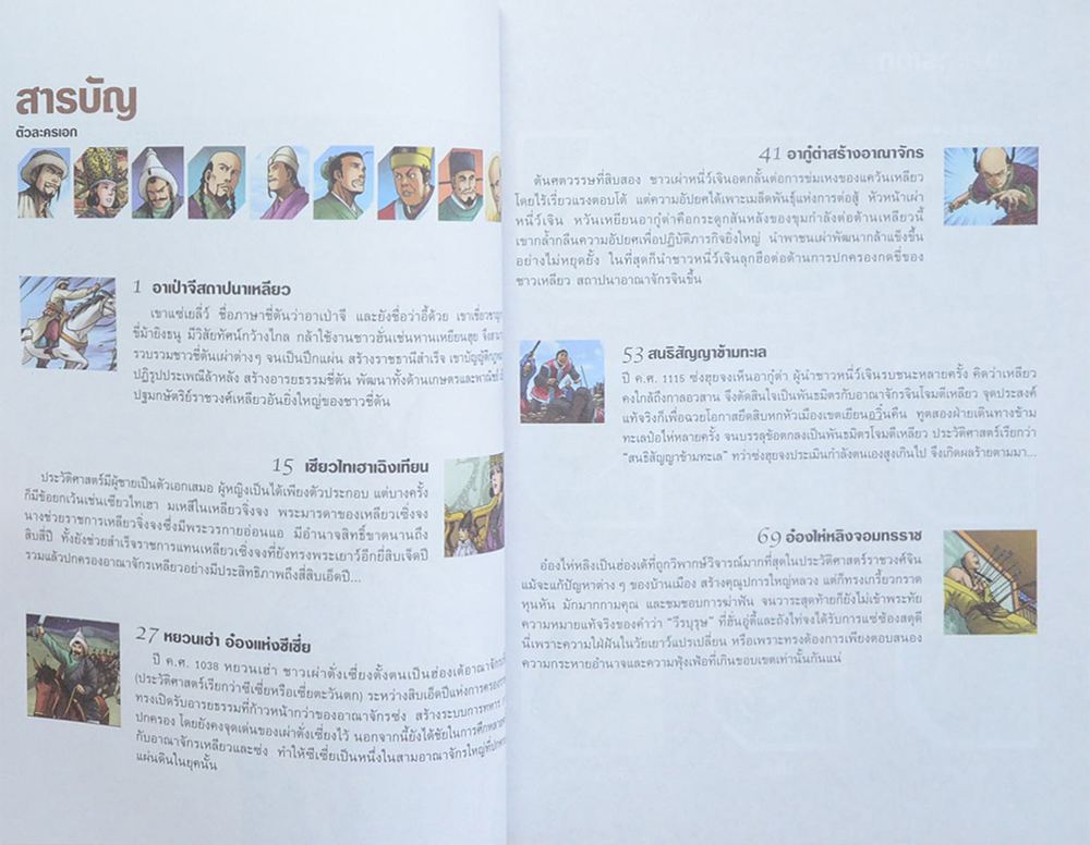 ประวัติศาสตร์จีน ฉบับการ์ตูน เล่ม 20 ตอน ชนเผ่าสัประยุทธ์