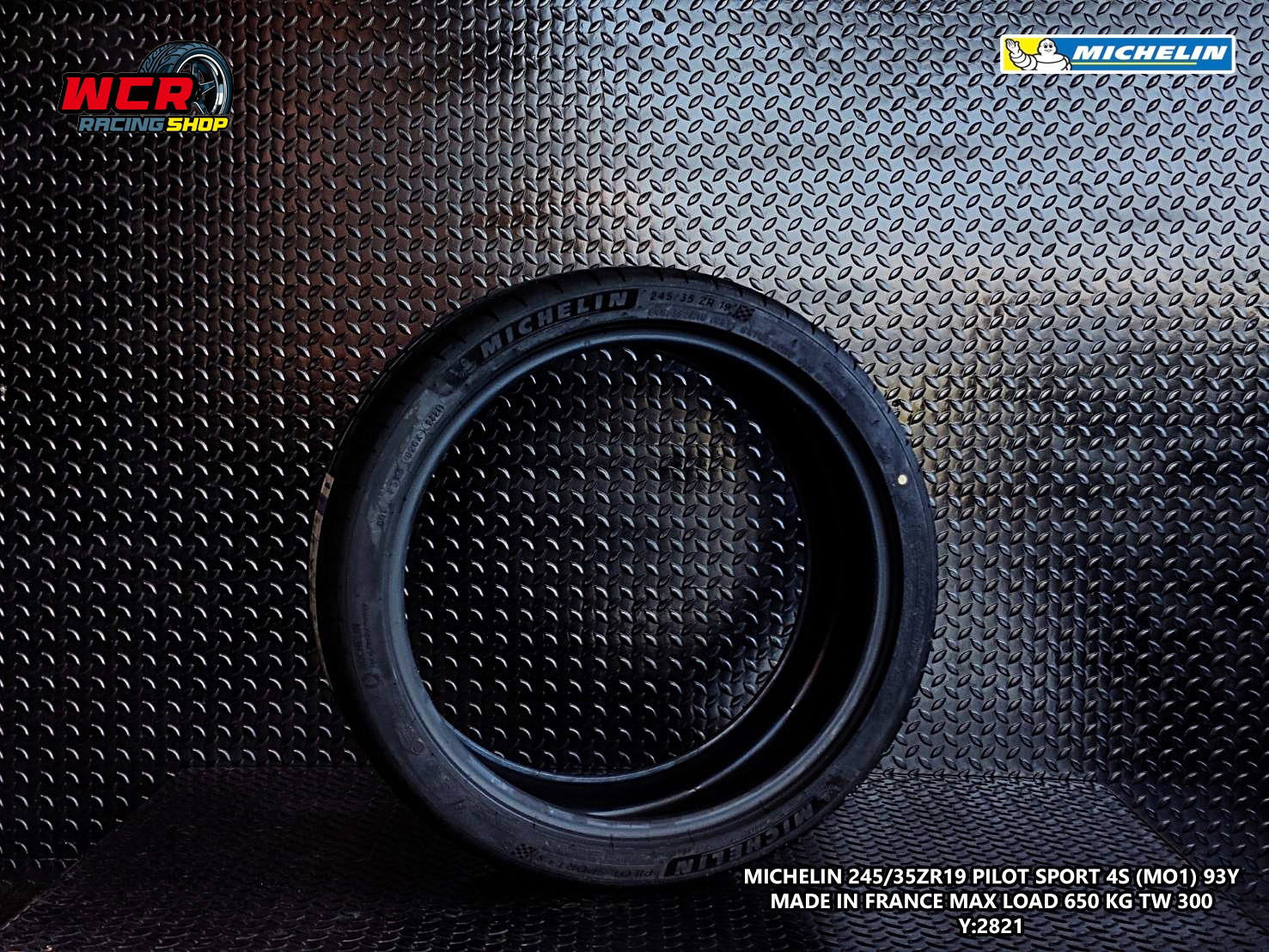 ยาง MICHELIN PILOT SPORT 4S ขนาด 245/35-19