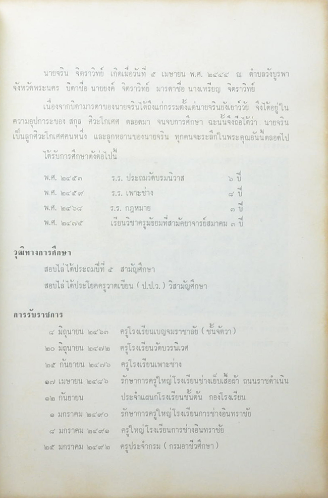 จรินรำลึก (เรื่อง ช่างไทย สิบหมู่)