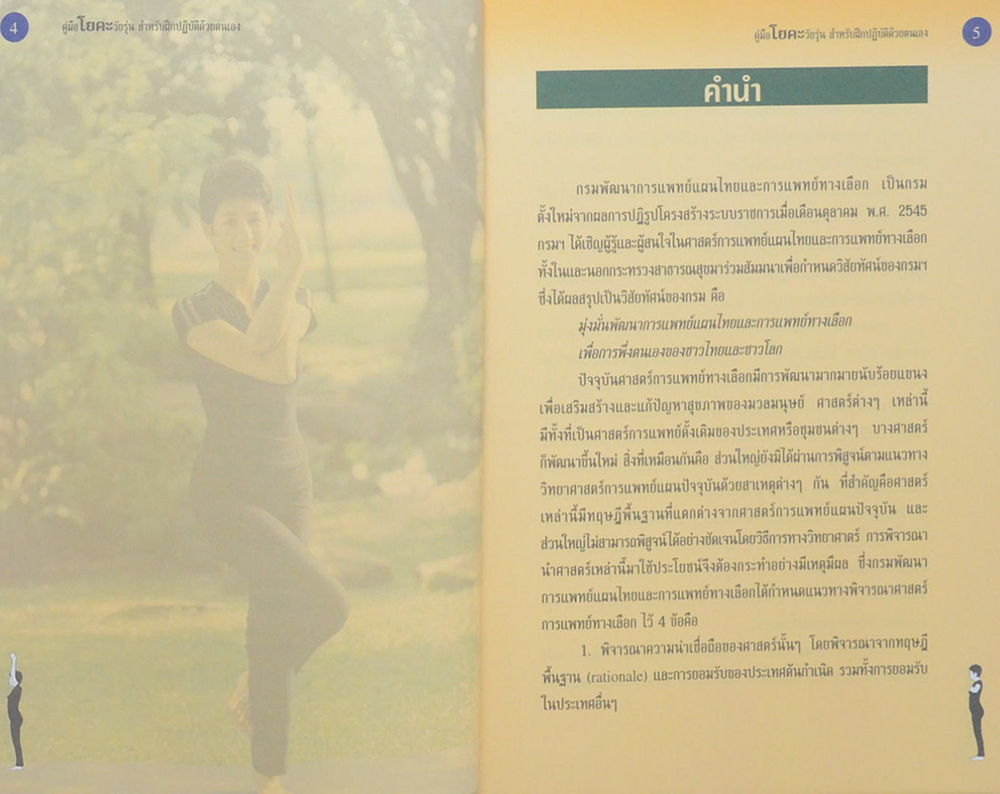คู่มือโยคะวัยรุ่น สำหรับฝึกปฏิบัติด้วยตนเอง (ขายตามสภาพ)