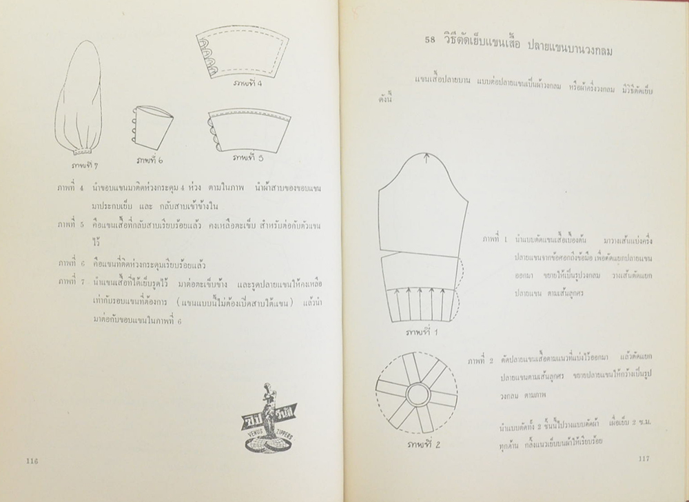 เทคนิคการเย็บเครื่องแต่งกายสตรี 108 วิธี ฉบับมาตรฐานของเมืองไทย