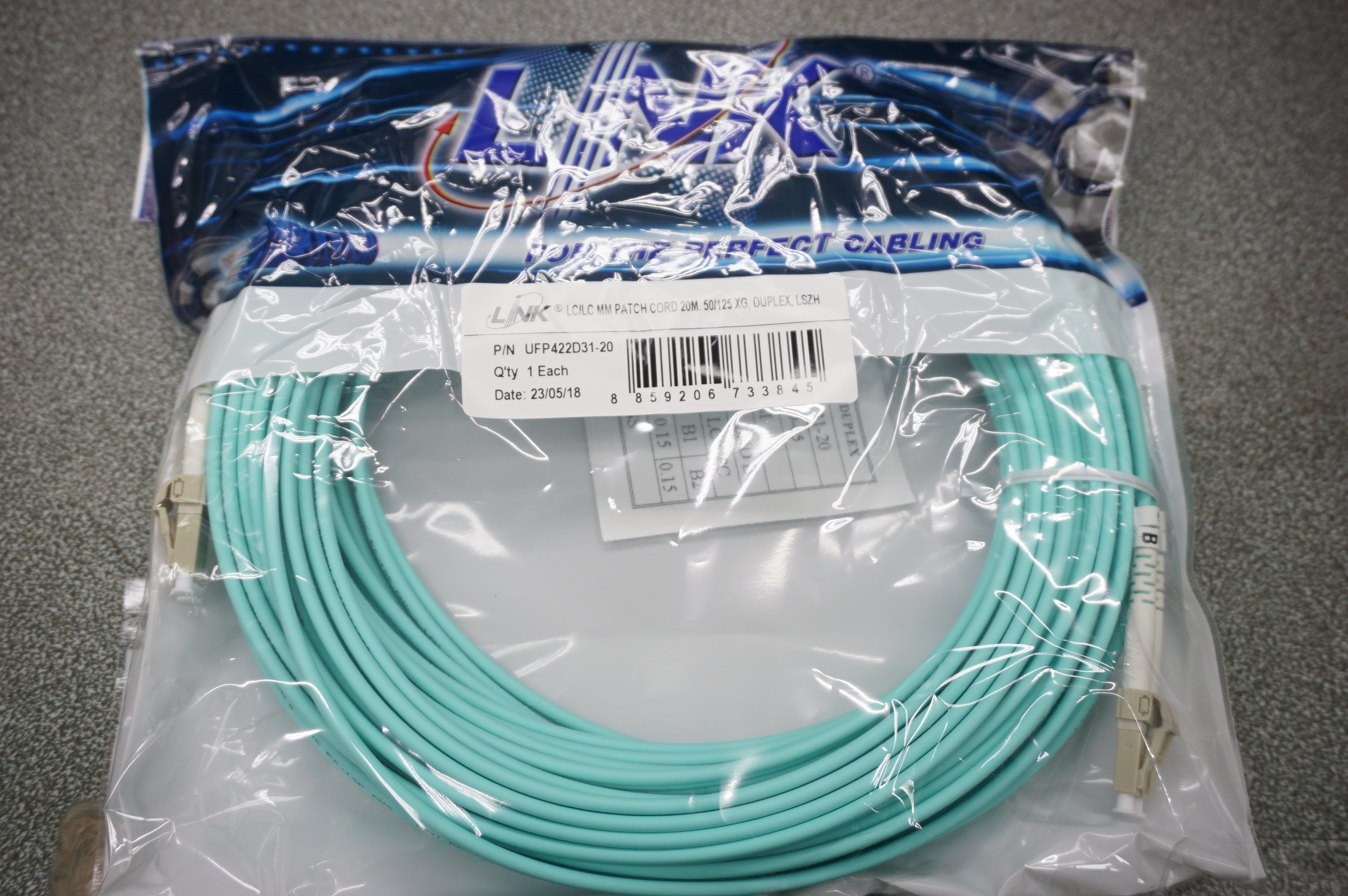 Fiber Optic 20m.MM.UFP422D31-20 LC/LC