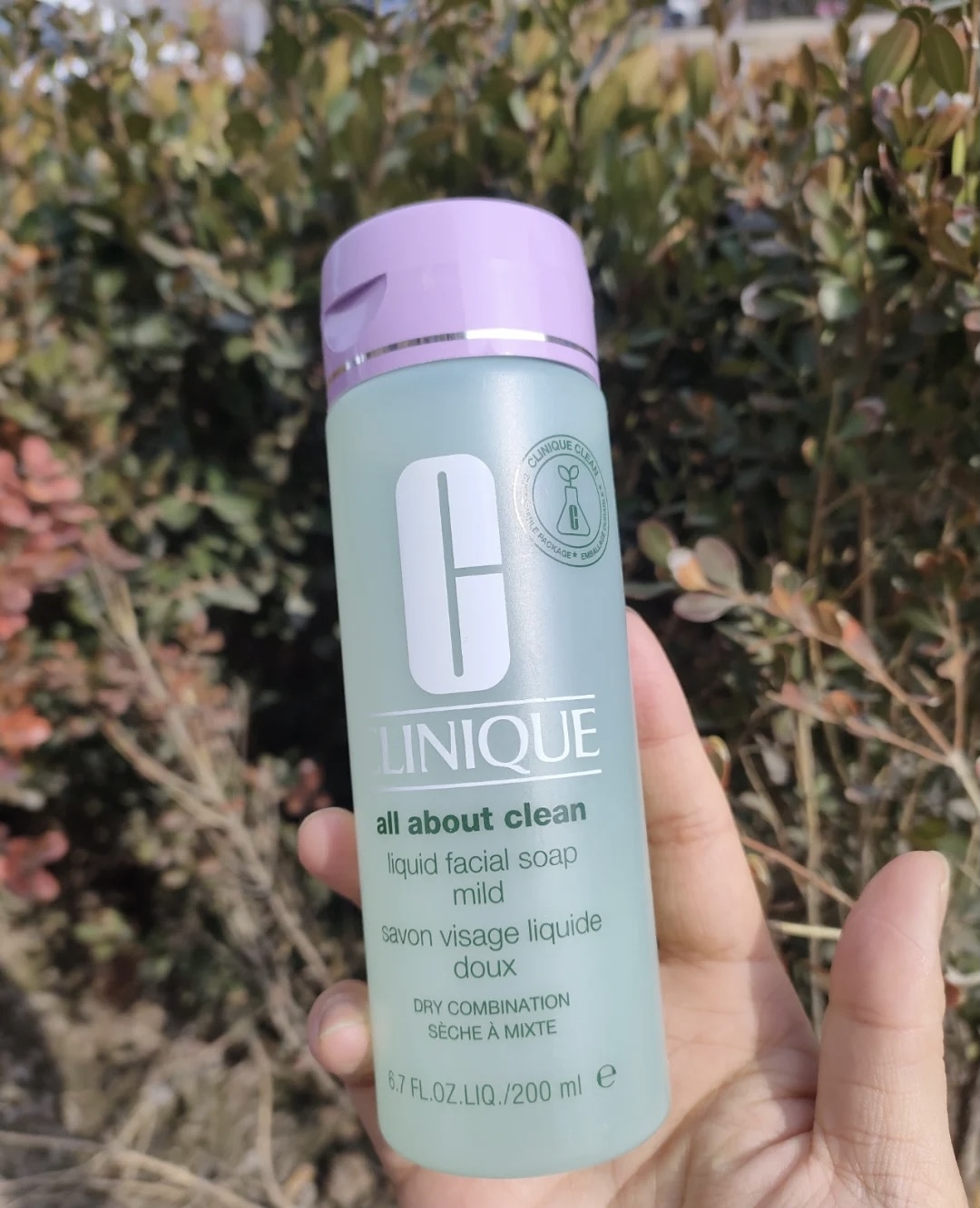 Clinique all about clean liquid facial soap