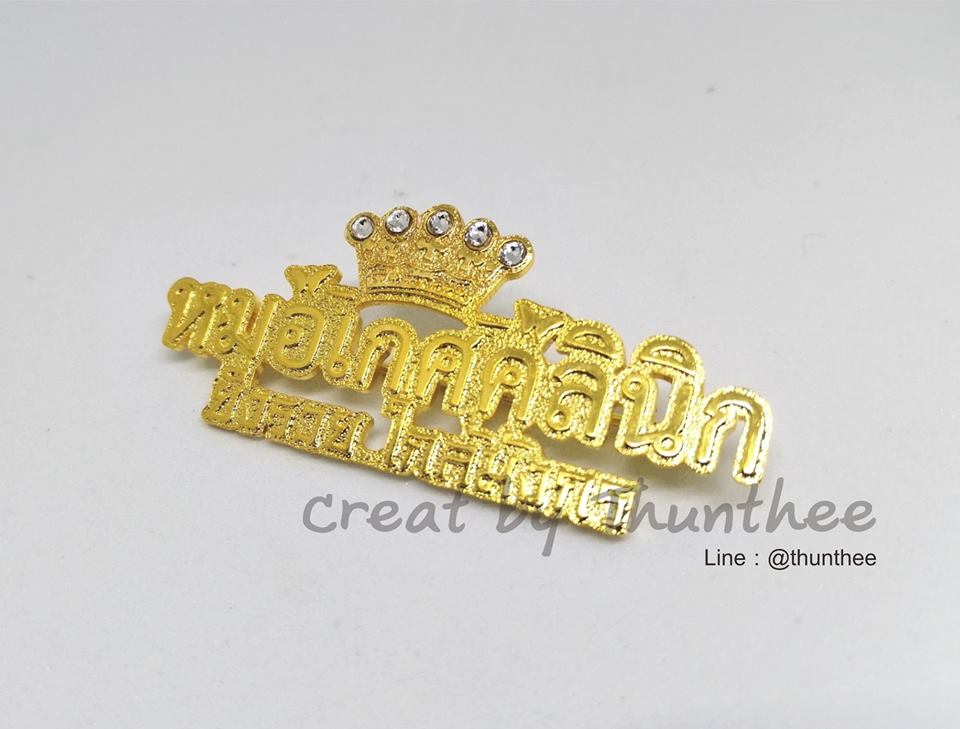 เข็มกลัดฉลุฝังพลอย