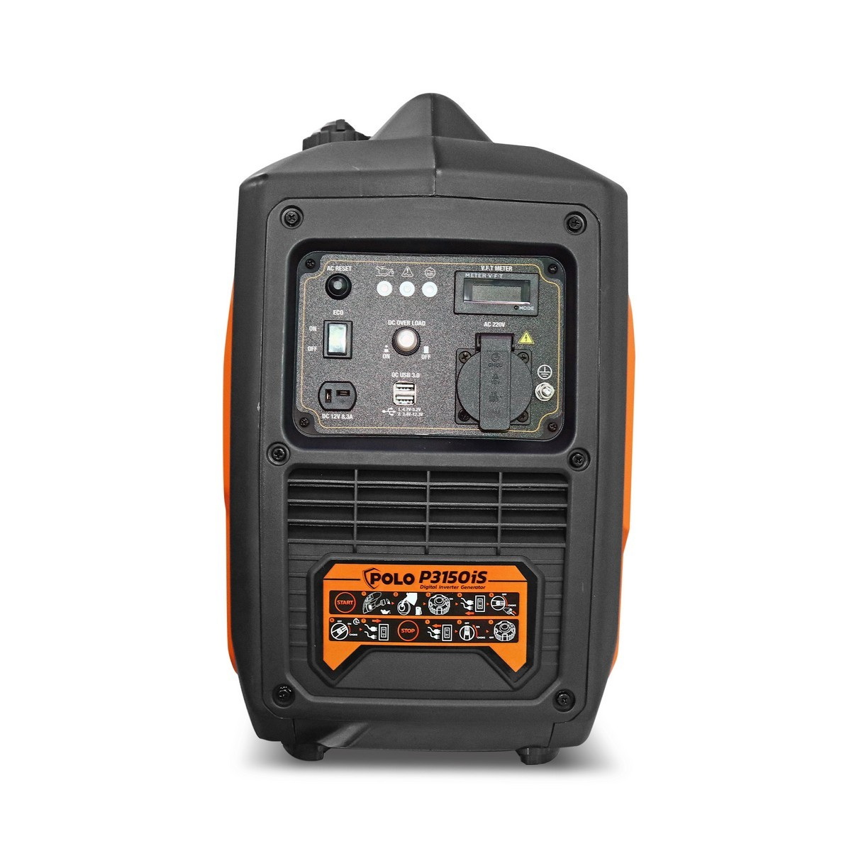 POLO P3150iS เครื่องปั่นไฟอินเวอร์เตอร์ 2.8kW เบนซิน สำหรับพกพา