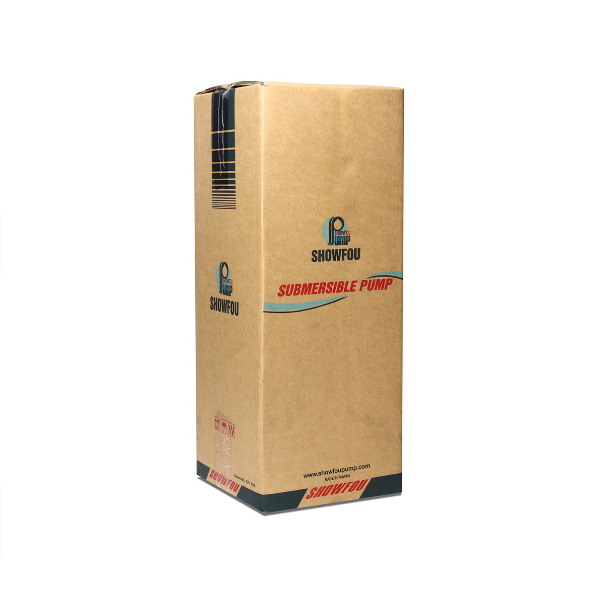 SHOWFOU KS-132 ปั๊มแช่สแตนเลส 2" 1HP/380V (น้ำมาก) 400L/MIN