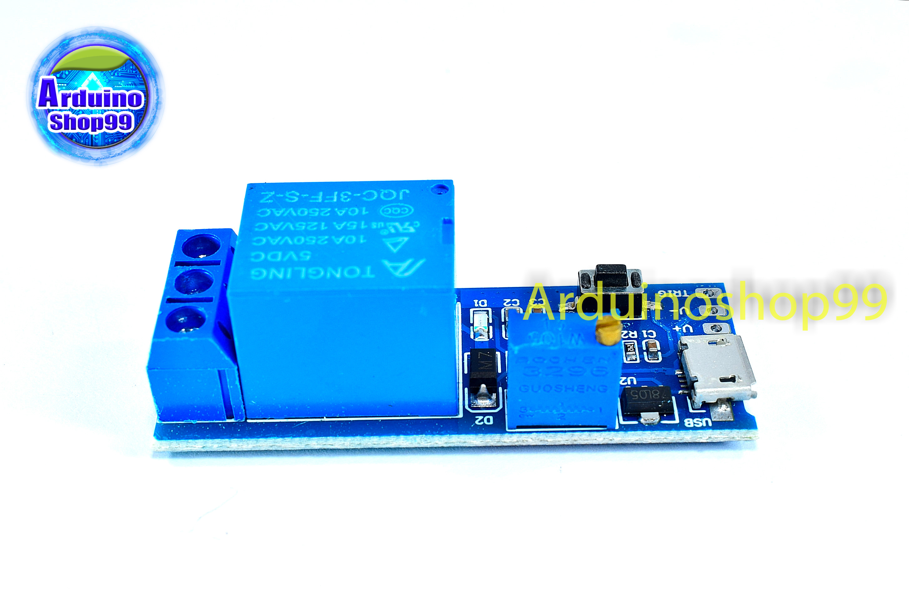 Wide voltage 5V-30V trigger timer module delay switch