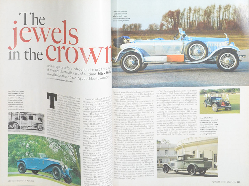 CLASSIC & SPORTS CAR Volume 30 No. 1 April 2011