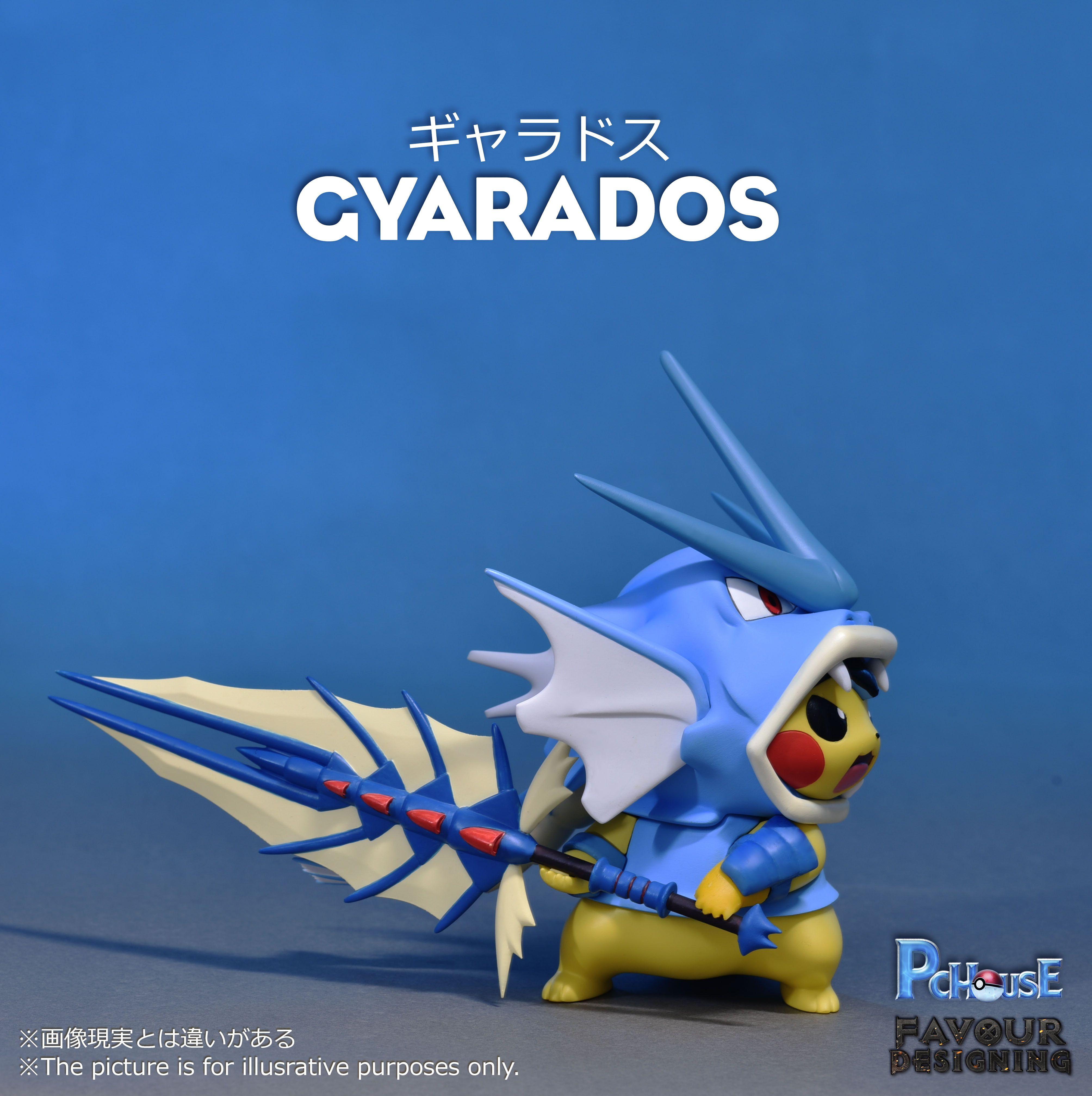 PCHouse Studio - Gyarados and Magikarp(Koiking) Family Deep-sea series โปเกมอน POKEMON Pokémon Pikachu เกียราดอส คอยคิง