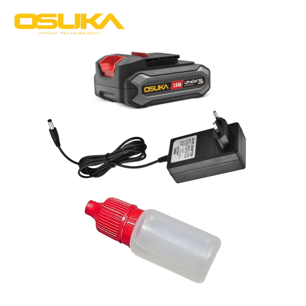 OSUKA OCMC431-D1 เลื่อยโซ่ไร้สาย 6" 2850rpm 20V พร้อมแบตx1