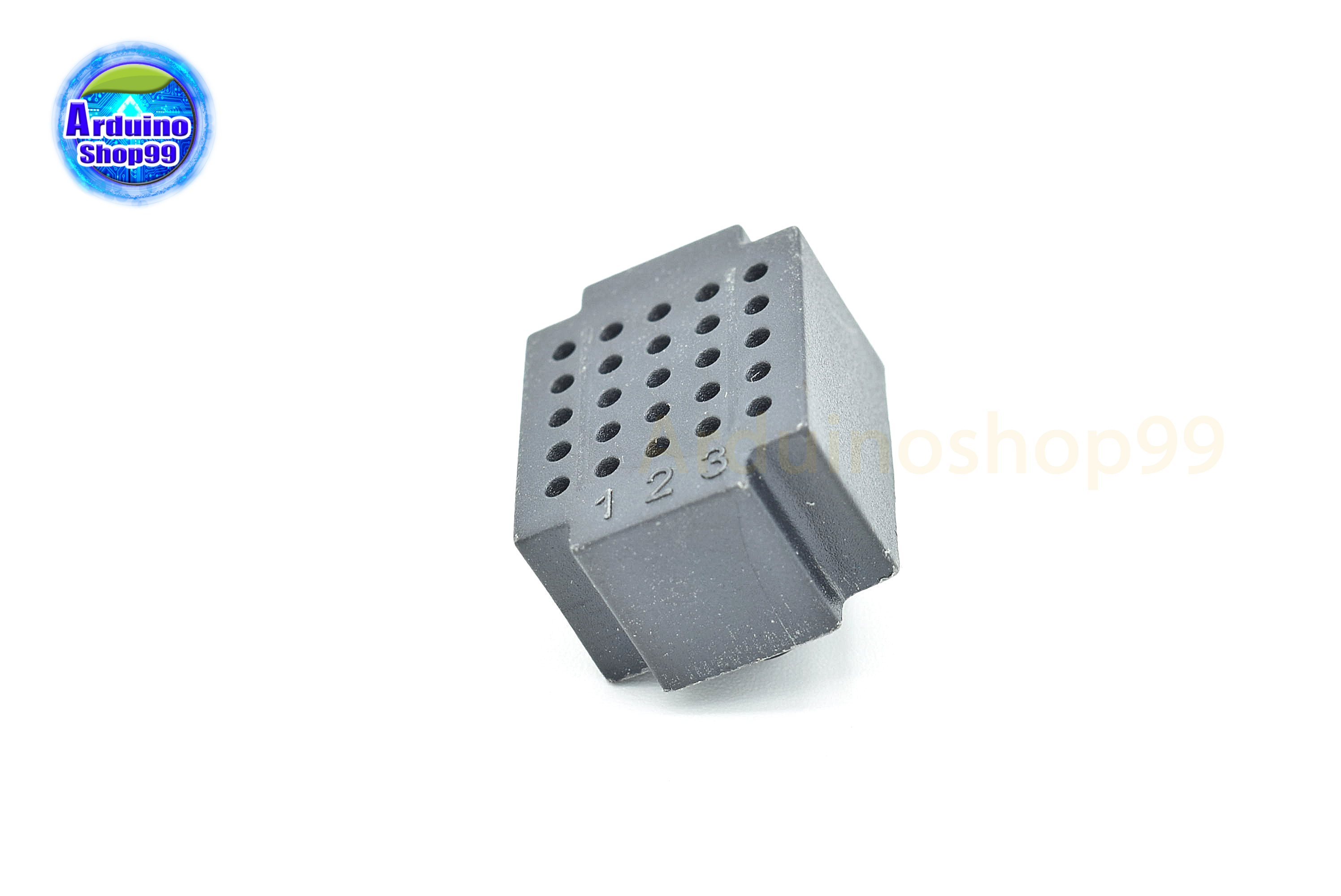 บอร์ดทดลองขนาดเล็ก-สีดำ ขนาด 25 ช่อง Protoboard Breadboard Black 25 holes