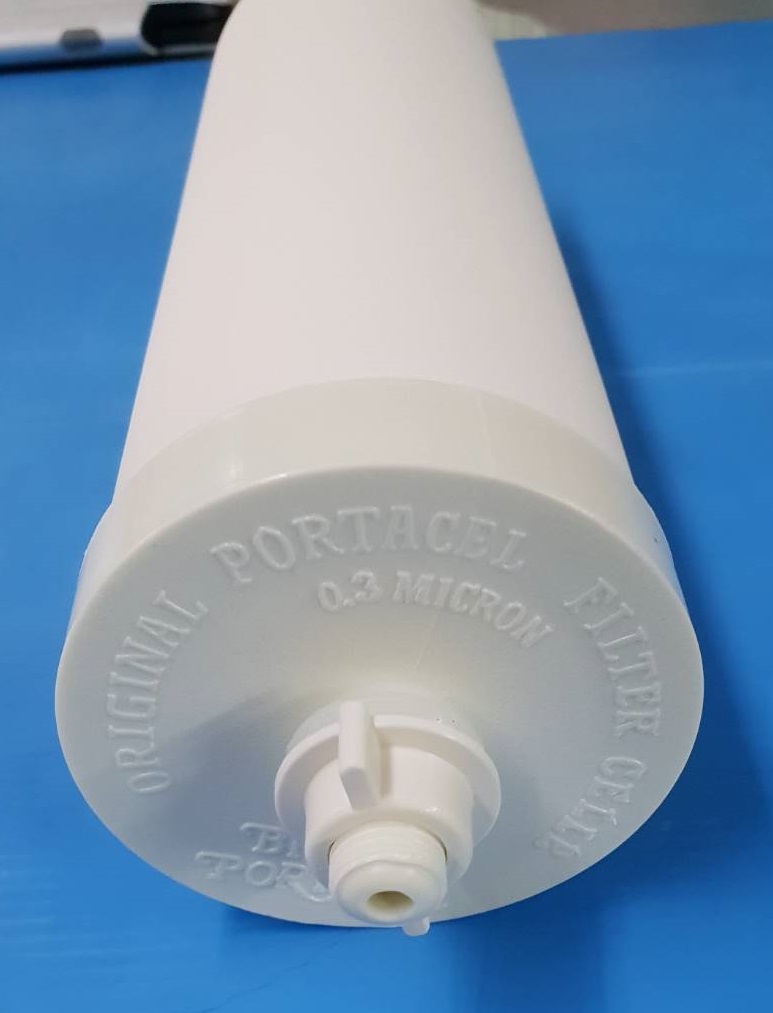 ไส้ SUPER 3"x9" 0.3 MC ฝาสีขาว PORTACEL ไม่มีคาร์บอน