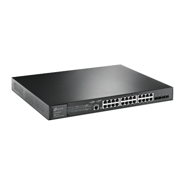 TL-SG3428XMP JetStream 24-Port Gigabit and 4-Port 10GE SFP+ L2+ Managed Switch with 24-Port PoE+