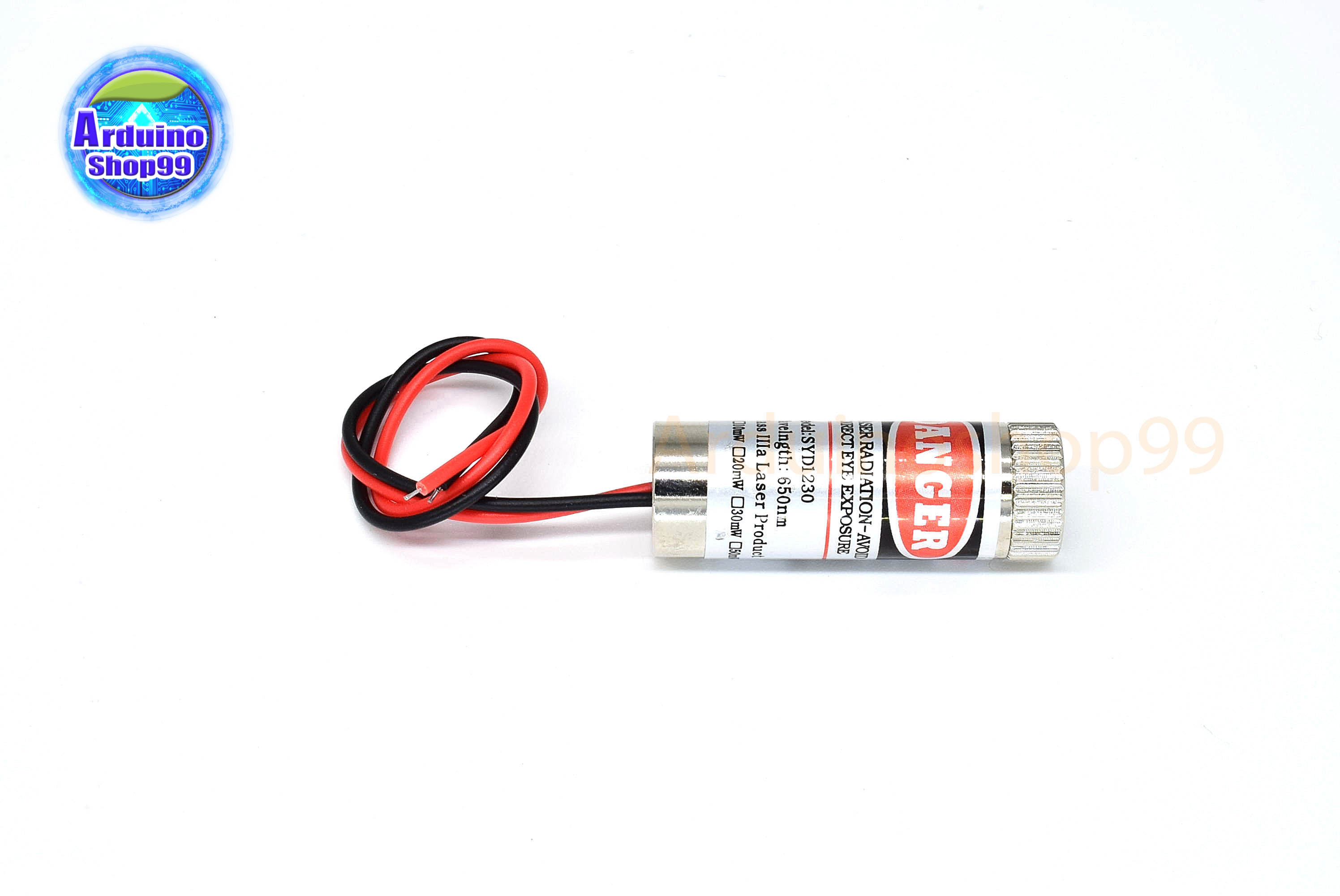 Laser 5mW 650NM เลเซอร์แบบเส้นตรง-สีแดง ปรับโฟกัสได้