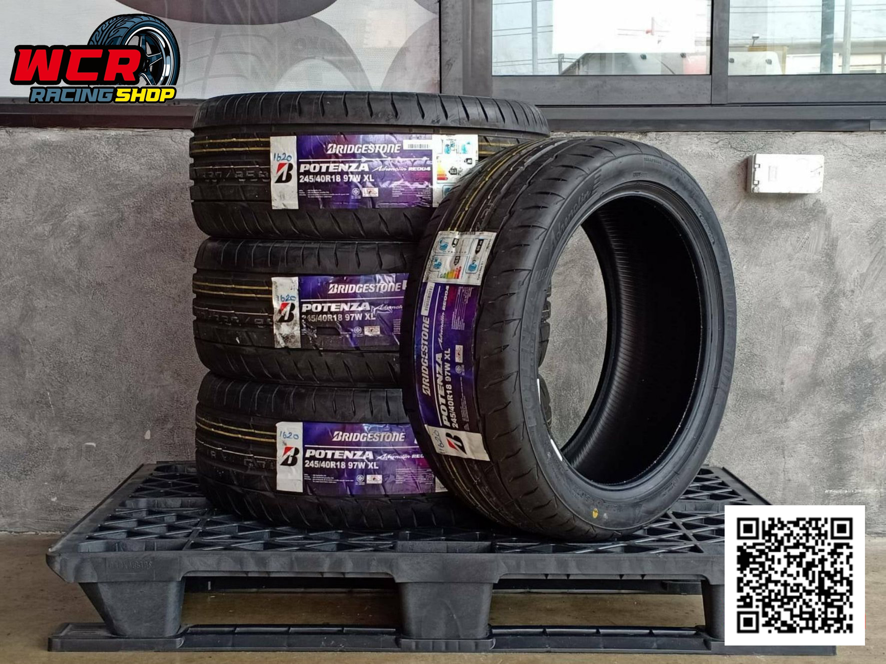ยาง BRIDGESTONE POTENZA RE004 ราคาพิเศษ