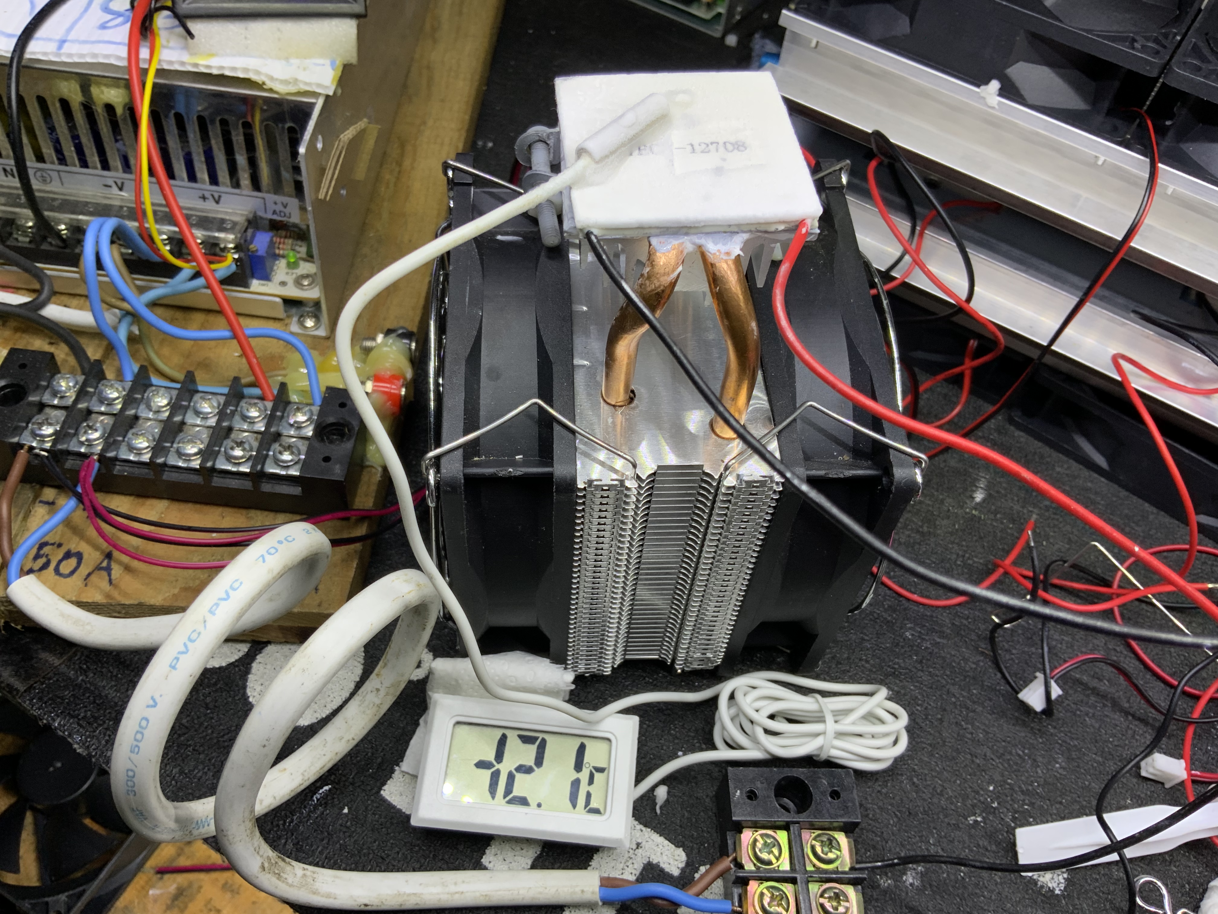 TEC1-12708SR 12V Peltier Refrigeration Plate(แผ่นร้อน-เย็น) แผ่นเพลเทียร์