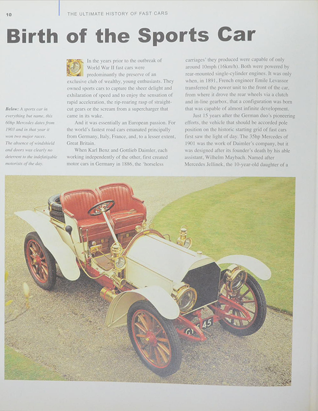 THE ULTIMATE HISTORY OF fast cars