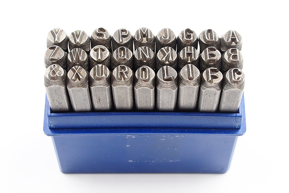เหล็กตอกตัวอักษร (ตัวกลับ) KANSEI ขนาดมิล : 2 MM - 10 MM