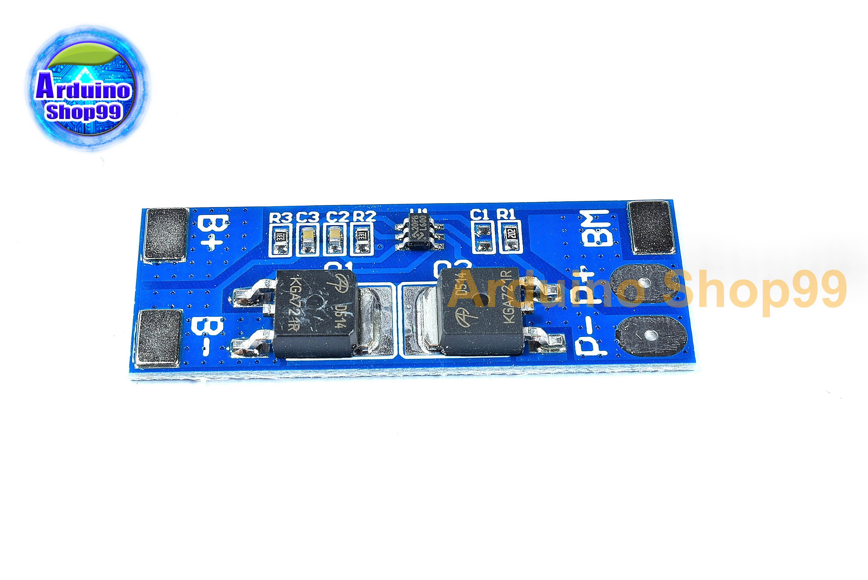 2 series 7.4V lithium battery protection board 8A working current 15A