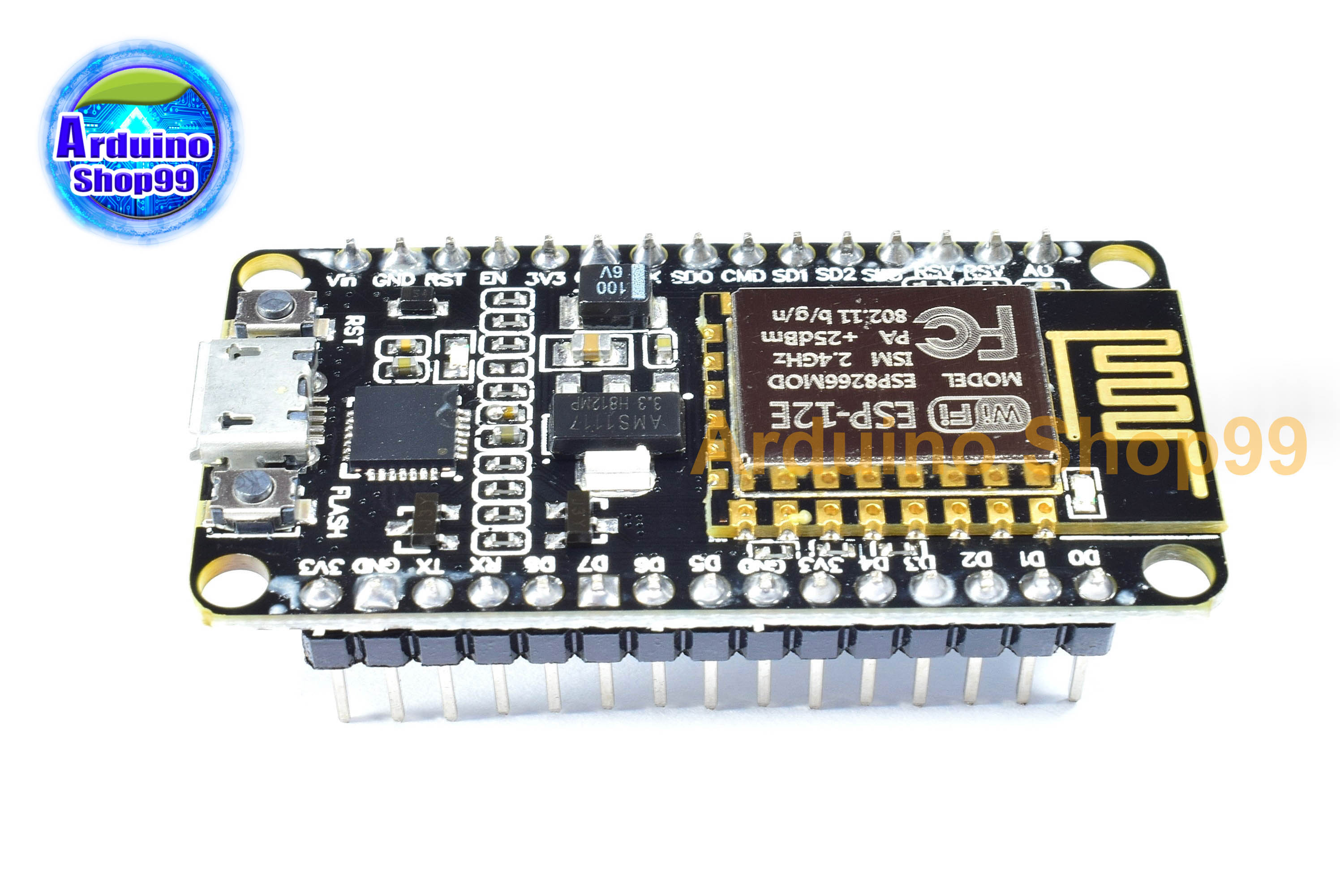 1 ชุด จำนวน 5 ตัว NodeMcu ESP8266-12E V2 CP2102