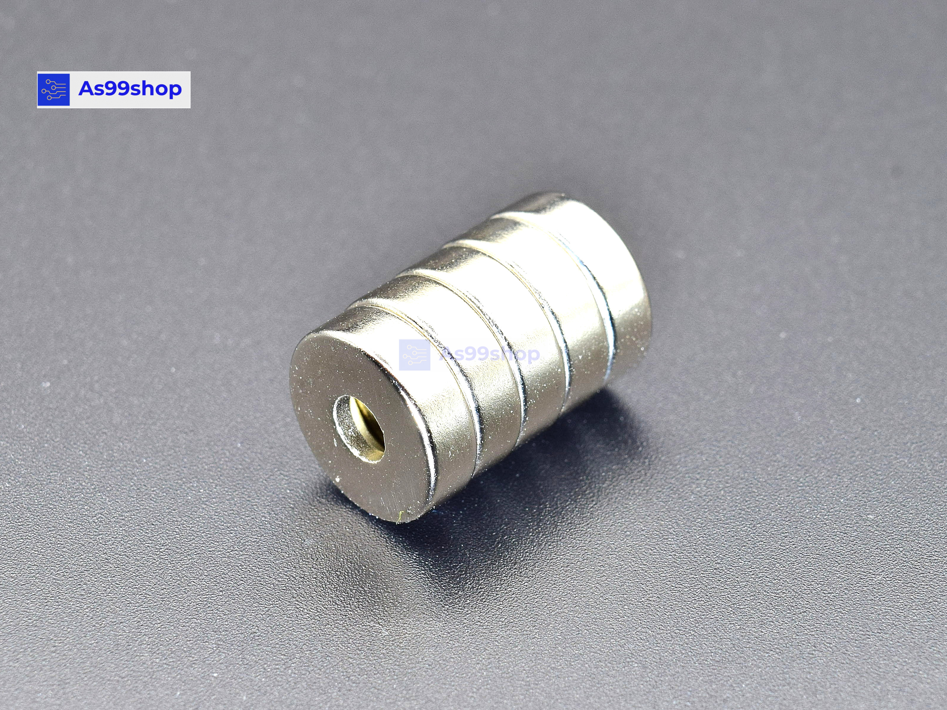 แม่เหล็กแรงสูง Neodymium magnet 12*3.5 mm( 5 ชิ้น )
