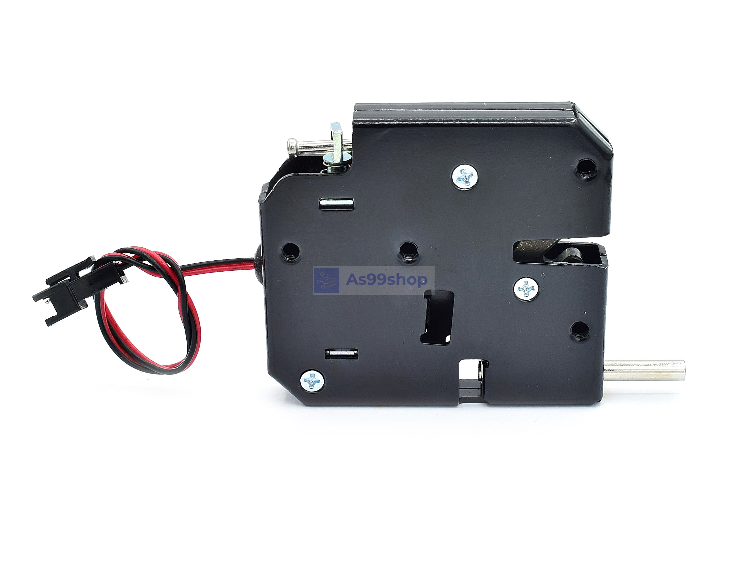 กลอนไฟฟ้า XG-07D Express cabinet lock / electromagnetic lock DC 12V1.8A Black(2 lines)