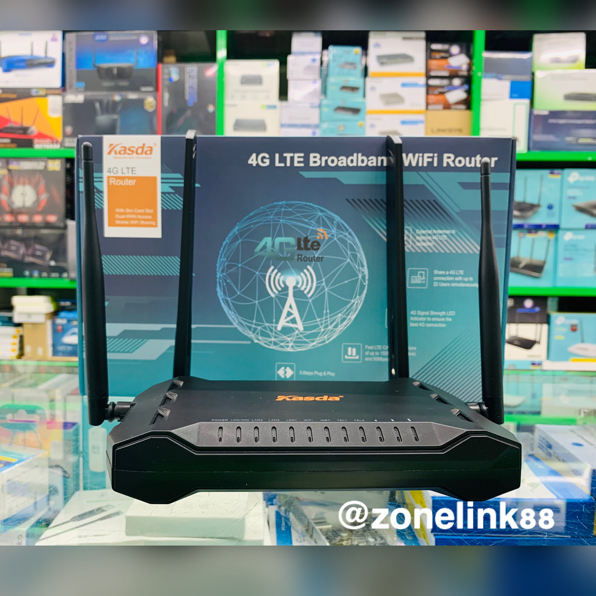 KW9621S AC 1200 Wireless Dual Band 4G LTE Router