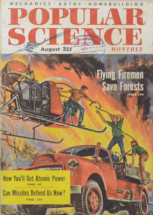 POPULAR SCIENCE Vol. 167 No. 2 AUGUST 1955
