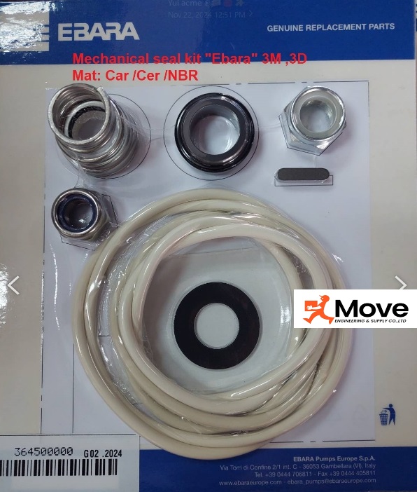อะไหล่ ชุด MECHANICAL SEAL 3M