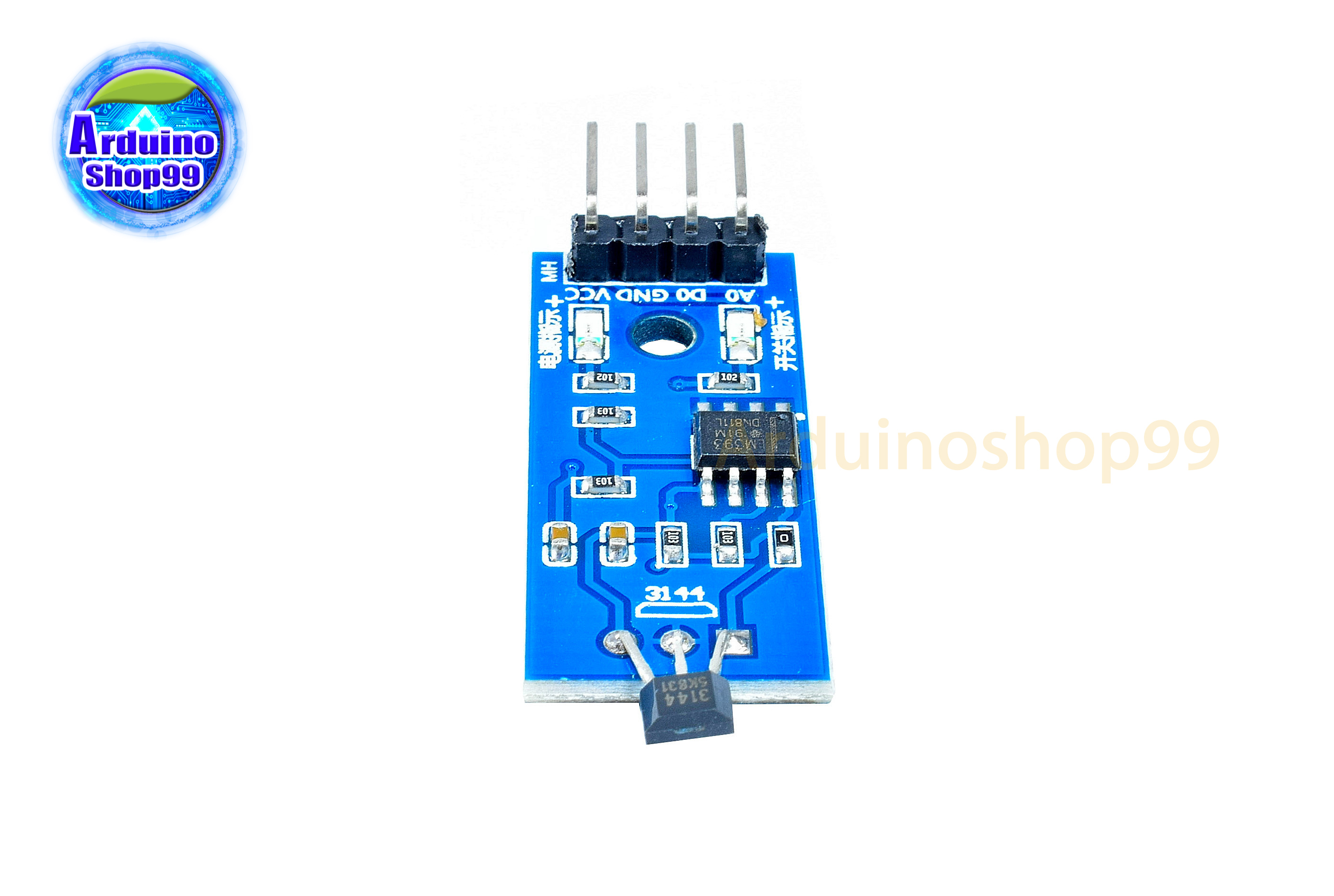 เซ็นเซอร์แม่เหล็ก Hall Sensor เซ็นเซอร์ตรวจจับแม่เหล็ก