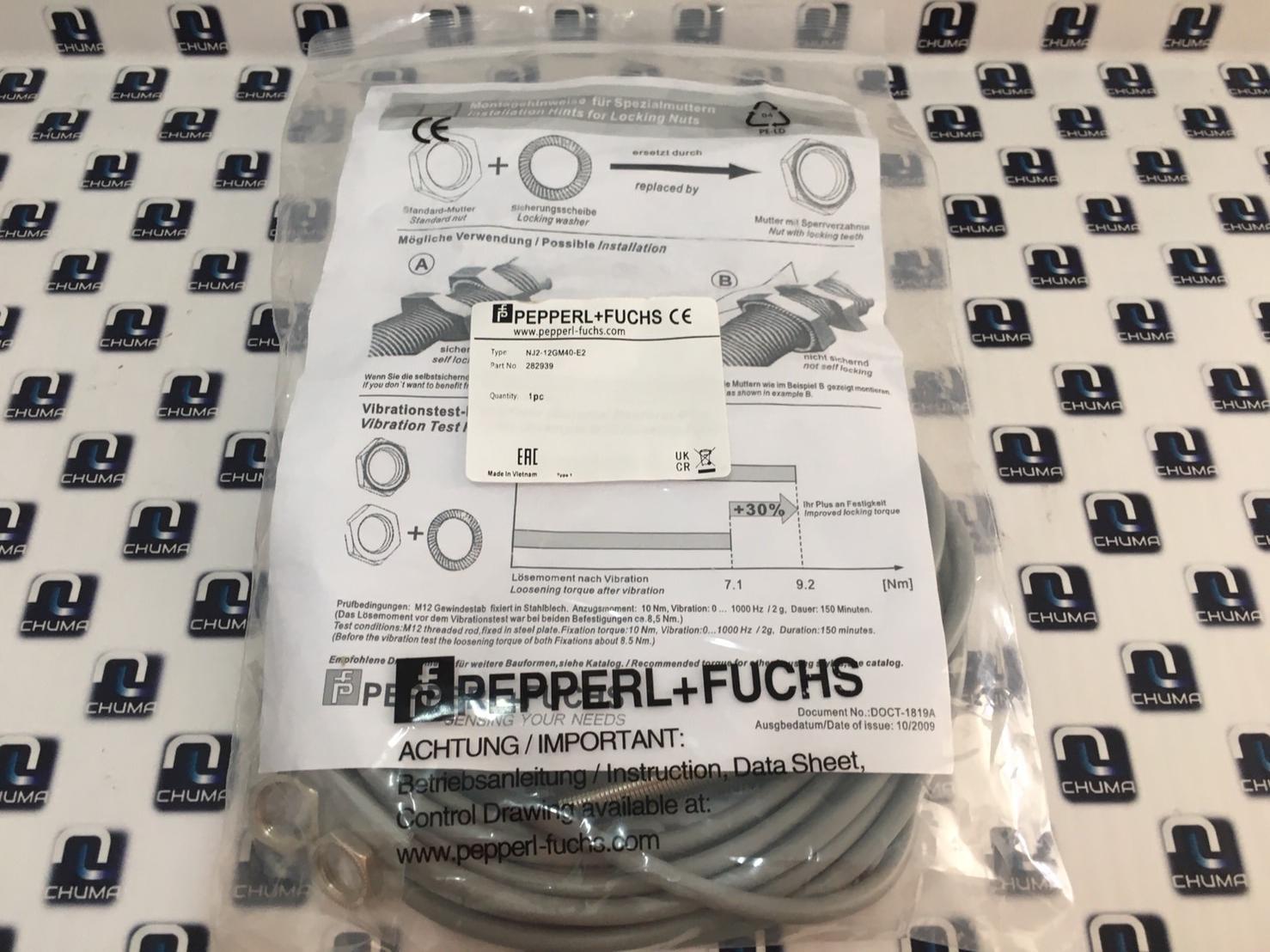 Pepperl + Fuchs, NJ2-12GM40-E2