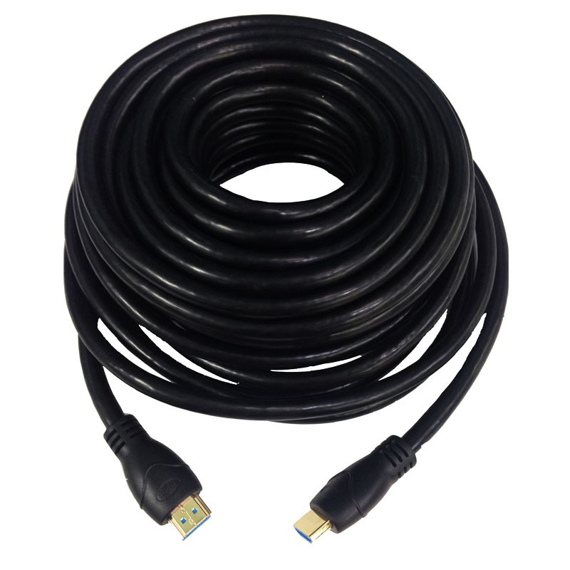 20M HDMI CABLE รุ่น KP-HD20M สาย HDMI Cable v.1.4 ยาว 20M รองรับ 4K2K / 24AWG, PVC Jacket / 19-19 pin, 24K Gold Plated Connector