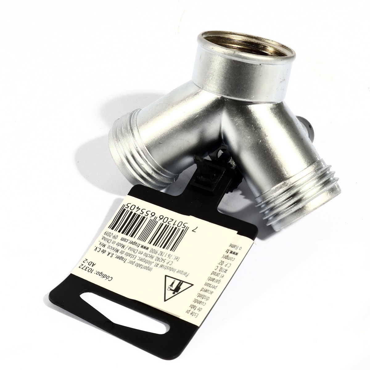 TRUPER 10372 AD-2 ข้อต่อท่อน้ำอลูมิเนียม ทรง Y 3/4"