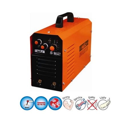 พลัง S-152 220V เครื่องเชื่อม ARC ไฟฟ้ากระแสตรง และ เชื่อมทิกกระแสตรงแบบแตะยก