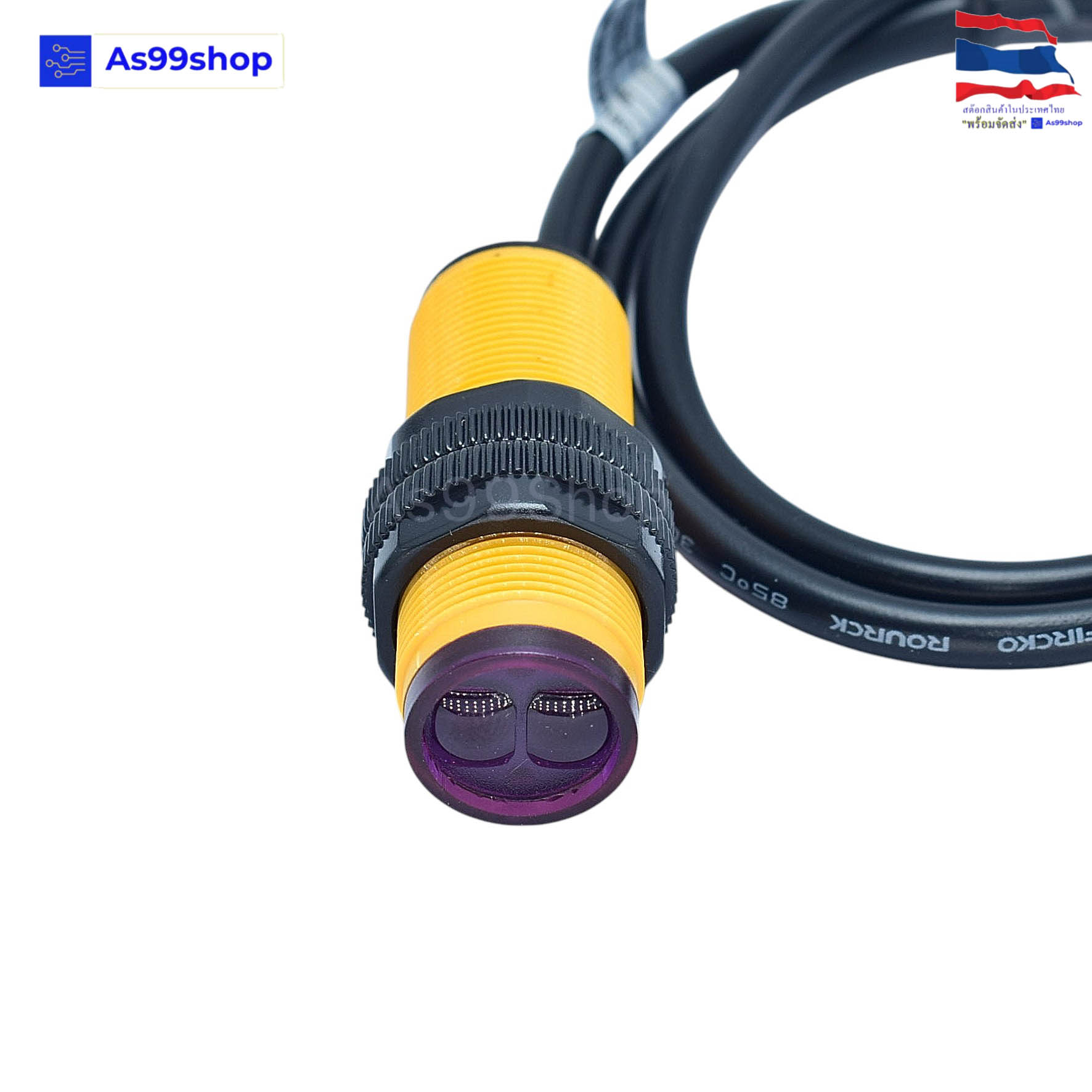 E18-D80NK Infrared เซ็นเซอร์อินฟาเรด (แบบไม่มีขั่วต่อ Connector NPN-NO)