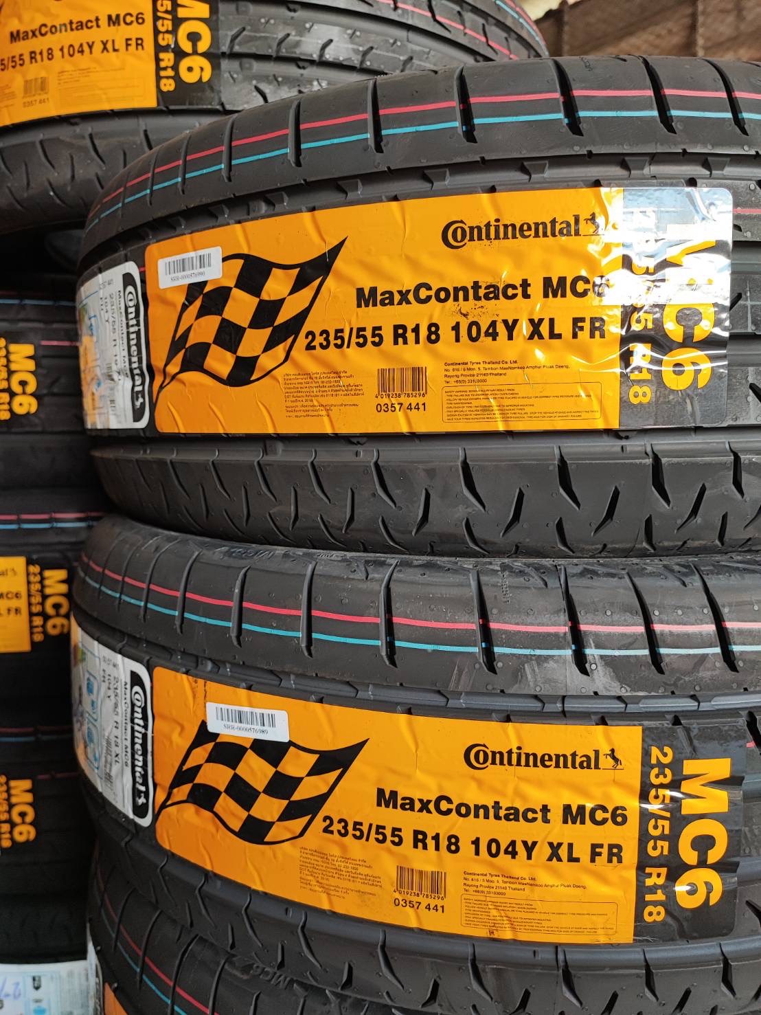 ยาง CONTIENTAL MAXCONTACT 6 MC6 ขนาด 235/45-17ราคาพิเศษ สั่งได้
