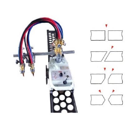 ACT-100CG เครื่องตัดเดินตามราง หัวคู่