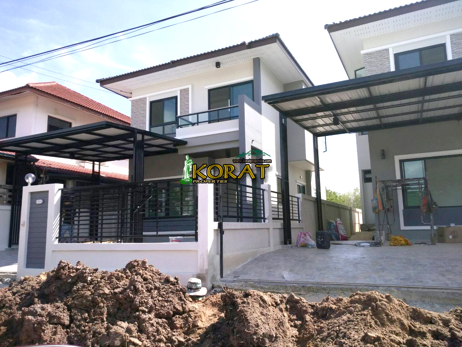 บ้านเดี่ยวสร้งใหม่ 2ชั้น ราคาสุดค้ม ใกล้ตลาดเทิดไท #รหัสทรัพย์ KP-0078