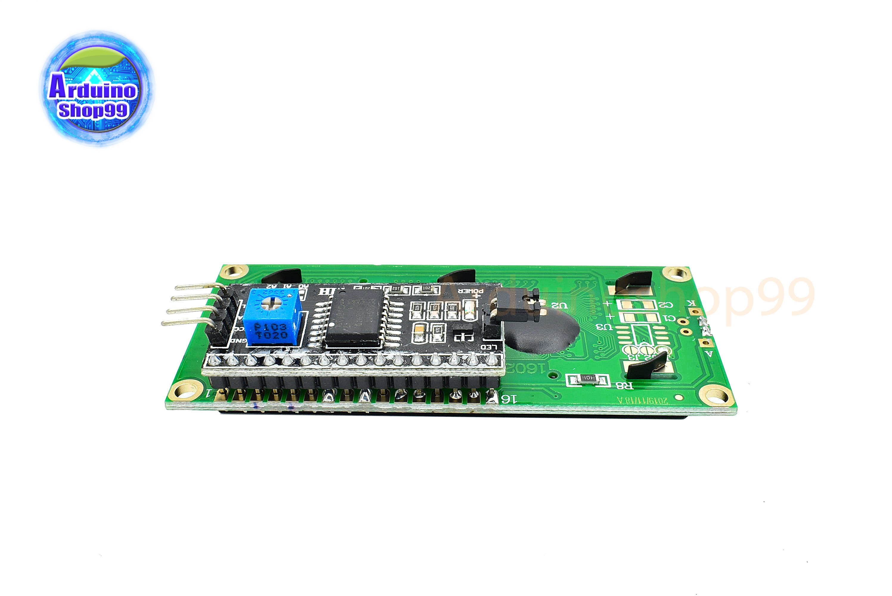 จอแสดงผล LCD1602(Blue Screen)16*2 พร้อม I2C interface