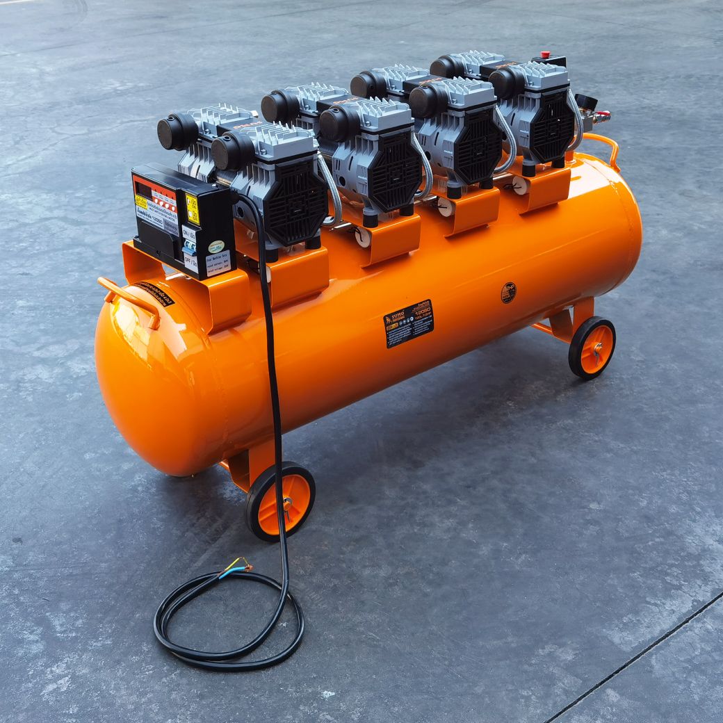 SUMO 120SO ปั๊มลมไร้น้ำมัน 120L 7.2HP/220V