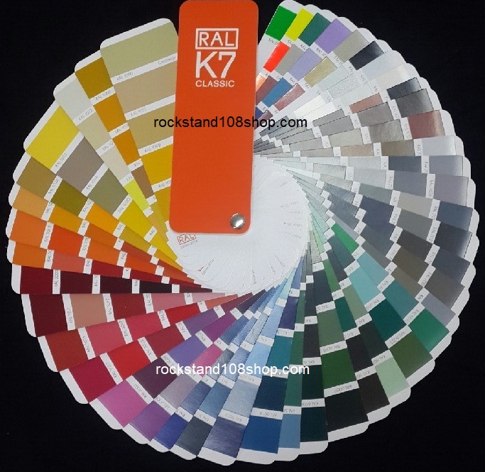 แผ่นเทียบเฉดสีมาตรฐาน RAL (K7) Edition 2023